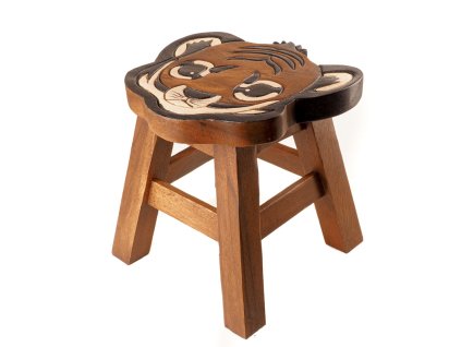 Stolička dřevo Decor Baby Tiger