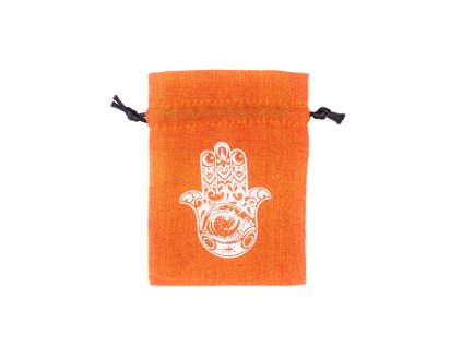 Pytlík dárkový Gifty Hamsa 8 x 11 cm