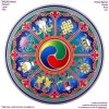 Mandala Sunseal V Tibetan Auspicious Symbols