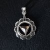 Přívěsek čakra Manipura stříbro