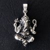 Přívěsek stříbro Ganesh s trojzubcem