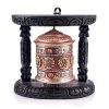 Mlýnek modlitební závěsný Tibet 1V Symbol Stone Black