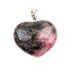 Přívěsek srdce Rodonit