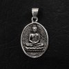 Přívěsek stříbro Medailon Buddha