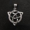 Přívěsek stříbro Triquetra Uroboros