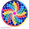 Mandala Sunseal V Rainbow Dreamcatcher