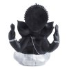 Soška resin Ganesha 22 cm černá