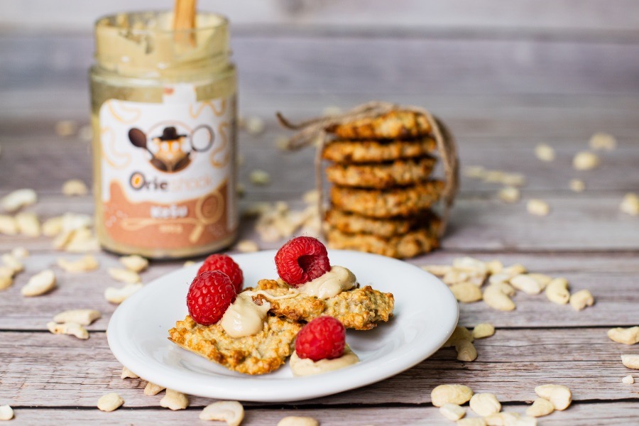 Kešu-banánové cookies pre deti od 8 mesiacov