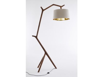 Umthi Hanging Lamp in Walnut