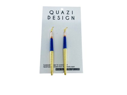 Papírové náušnice Quazi Design (43)