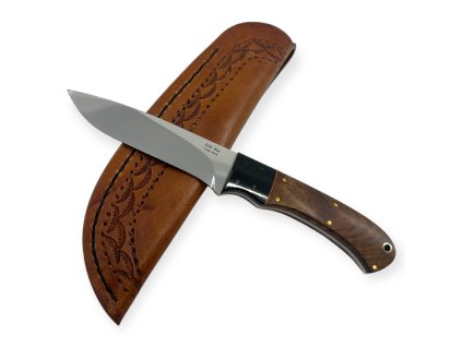 Dawie Els custom knive Tambotie and buffalo