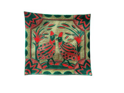 Vyšívaný polštář 45x45 kaross (16)