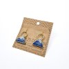 Náušnice Earrings Triangle Blue
