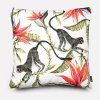 Monkey Paradise Chalk Cushion