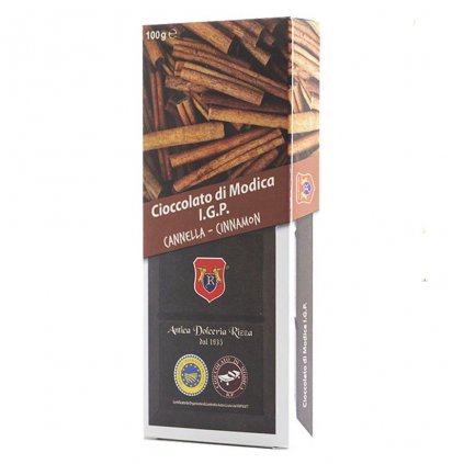 cioccolato di modica igp alla cannella 100 g