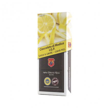 cioccolato di modica igp scorze di limone 100 g