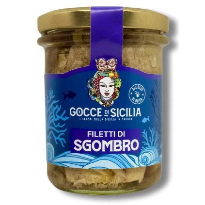 filetti di sgombro all olio di oliva 200 g