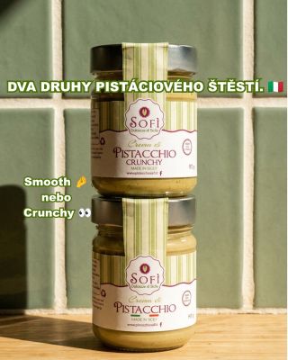 Smooth nebo crunchy? 🤌🇮🇹 Jedna je sametově jemná. Druhá má v sobě pořádný kousky pistácií. A my se odmítáme rozhodnout,...