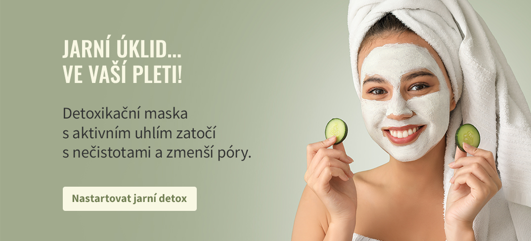 Carousel desktop - Detoxikační pudrová maska s aktivním uhlím