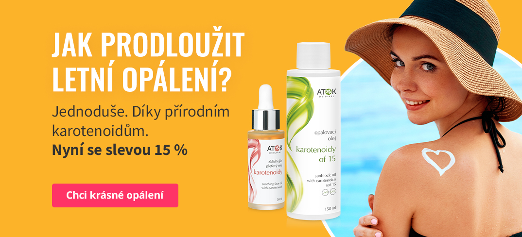 15% sleva na sluneční péči