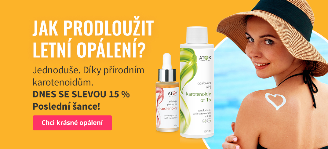 15% sleva na sluneční péči