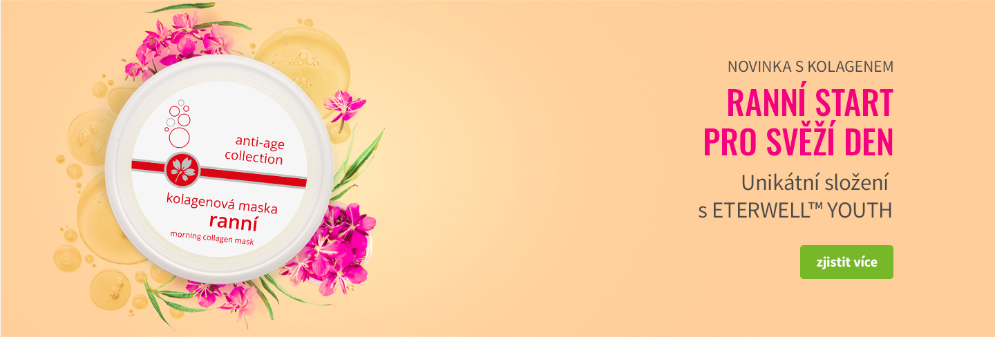 Kolagenová maska ranní