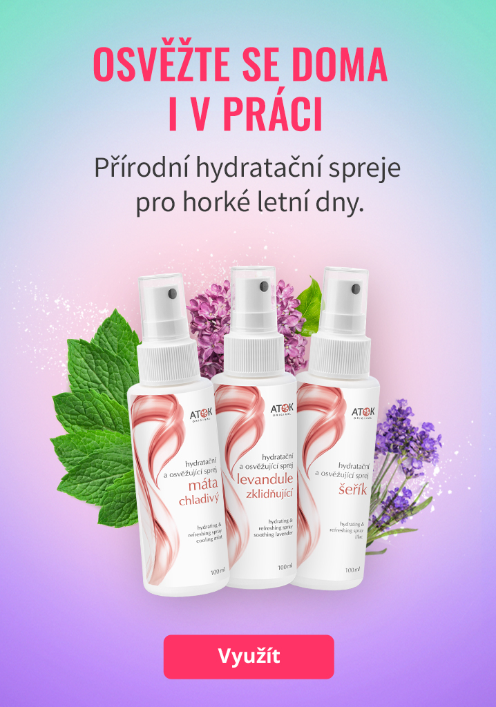 Carousel mobil -Hydratační spreje