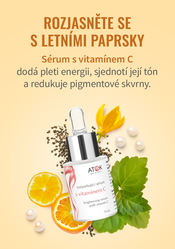 Carousel mobil - Rozjasňující sérum s vitaminem C