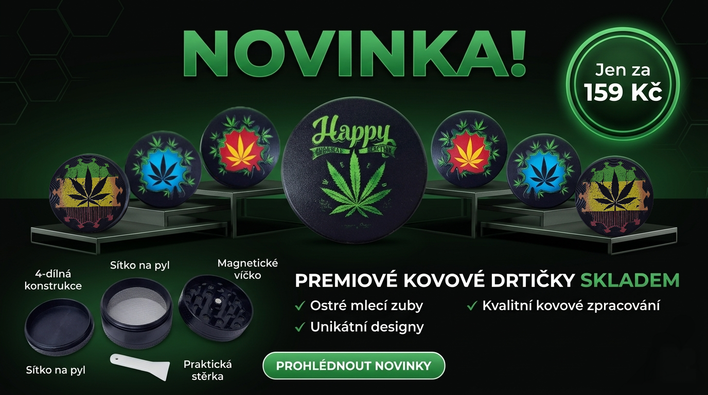 Kovová drtička