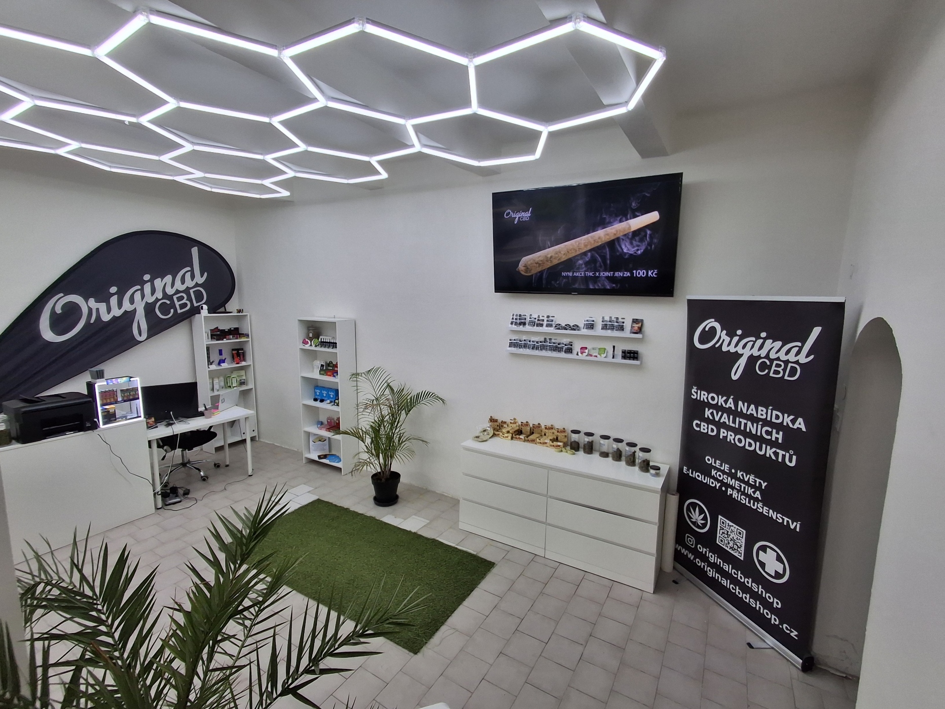 CBD a THC-X květy, vape a oleje - i osobně