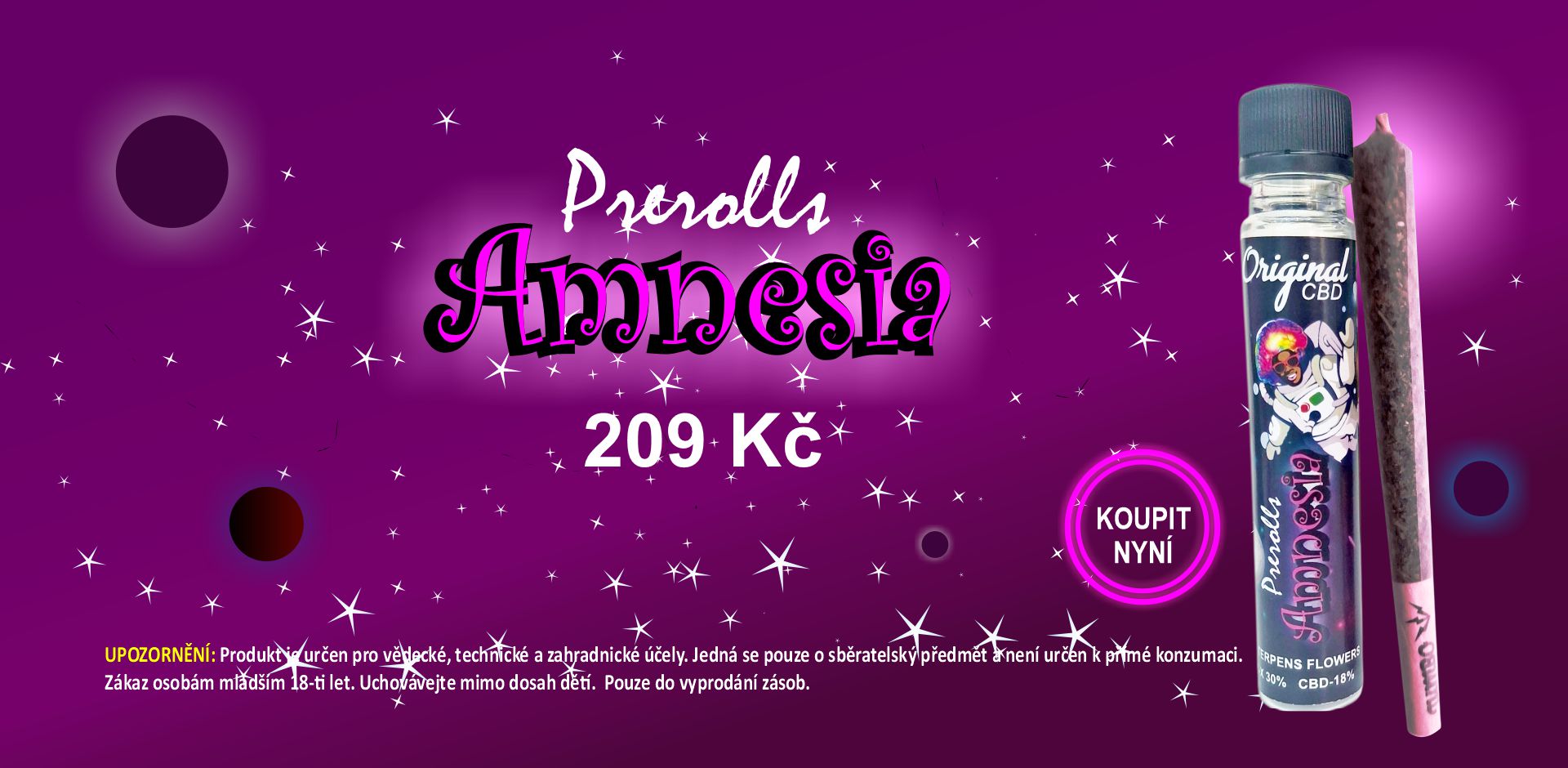 Amnesia Pre-rolls za 209 Kč
