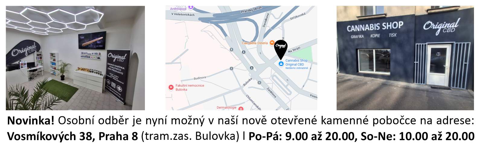 Cannabis Shop l Original CBD a THC-X l nově otevřeno l kamenná prodejna l osobní odběr