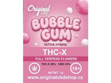 Thc-x Bubble gum thcx 30% original cbd shop