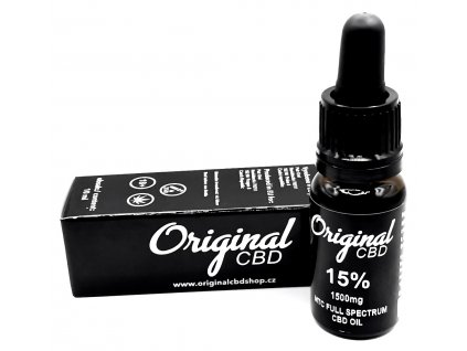 Original CBD Full Spectrum Olej 15% CBD 10ml