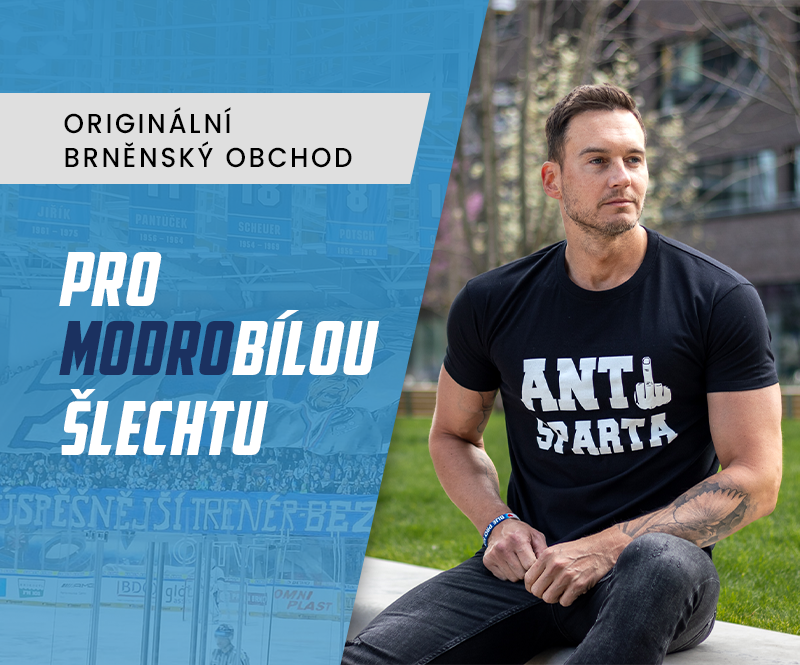 Originální brněnský obchod pro modrobílou šlechtu