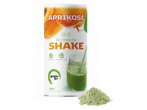 matcha tea shake aprikose tube