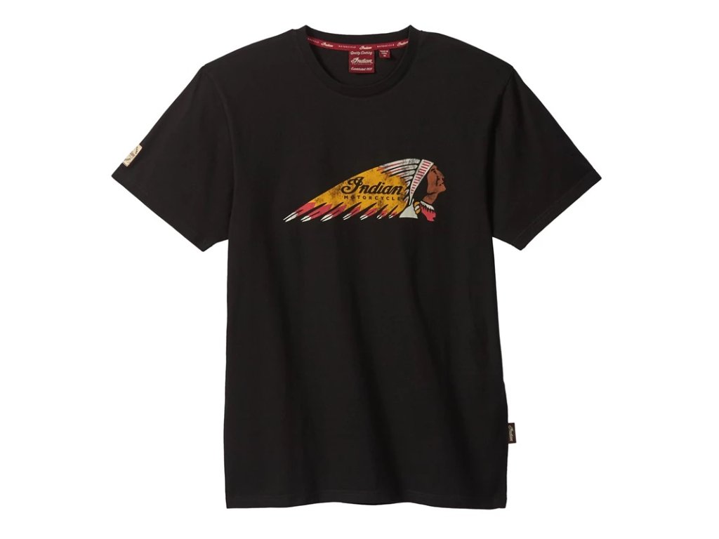 Tričko Indian Motorcycle - Color logo (Velikost L)