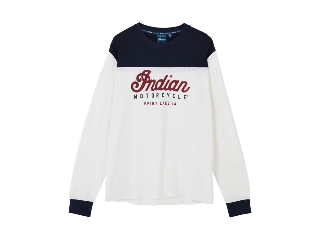 2833410 mens cotton mesh colorblock ls tee white 1