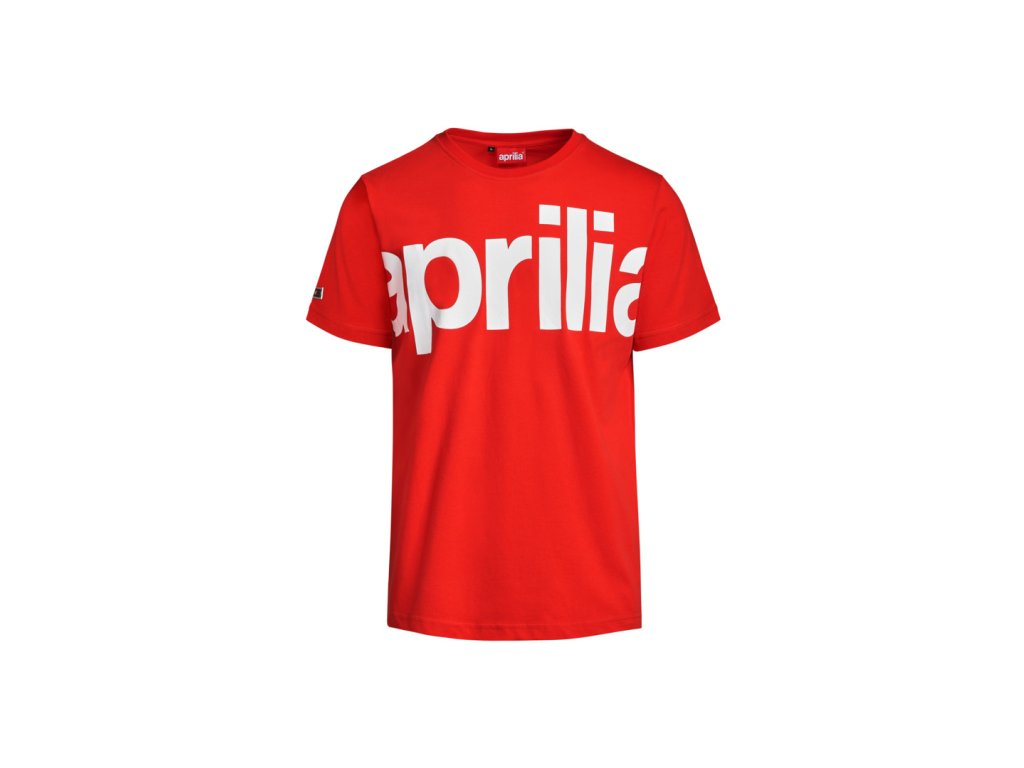 6076280M03R APRILIA LIFESTYLE MEN RED L Front 3480 4560