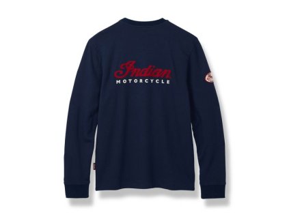 mens indian script emb ls tee 2 1