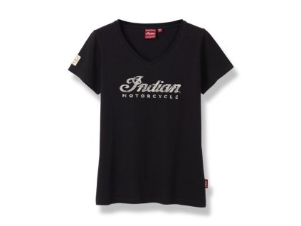 womans short slv script tee 1