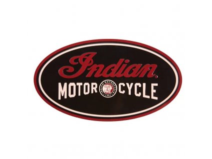 Cedule Indian Motorcycle - Script Logo