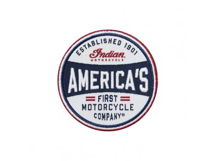 Nášivka Indian Motorcycle - America 1st