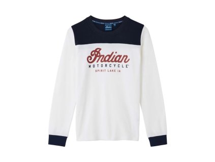 2833429 womens cotton mesh colorblock ls tee white 1