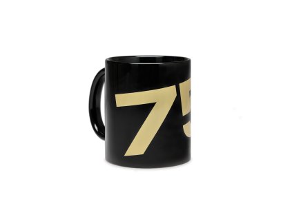 Hrnek Vespa - 75th (Barva černá, gold)
