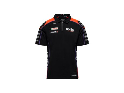 Polo tričko Aprilia - Teamwear 23 (Barva Černá, Velikost S)