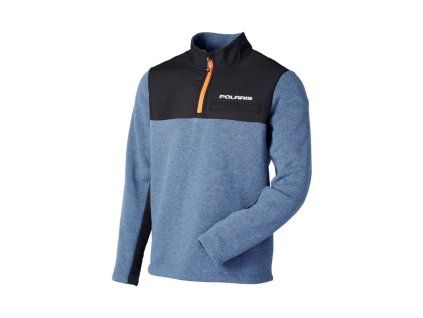 POLARIS TITAN MID LAYER HOODIE - BLUE