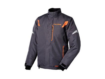 POLARIS TITAN JACKET - GREY/ORANGE