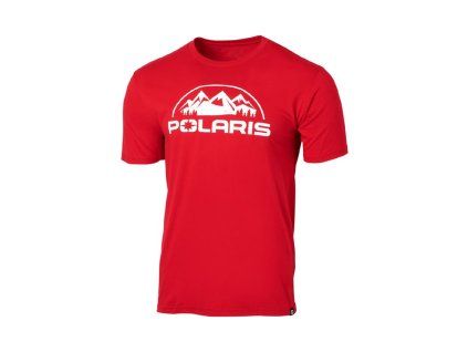 POLARIS CORE CREW T-SHIRT - RED