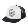2833443 black and white i script flat peak cap 1